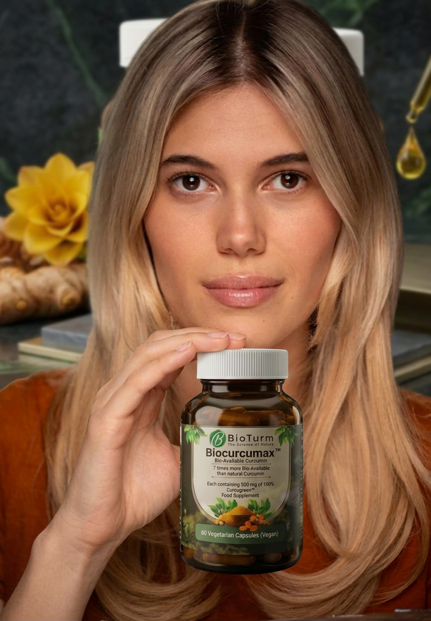 Bella Glanville with Biocurcumax BCM-95